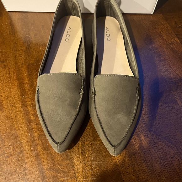ALDO Galinsky pointed toe suede flats - Picture 6 of 7